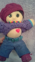 doll w/ heart on chest